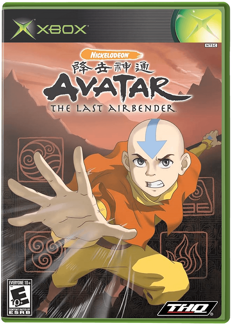 Avatar the Last Airbender box art for Xbox